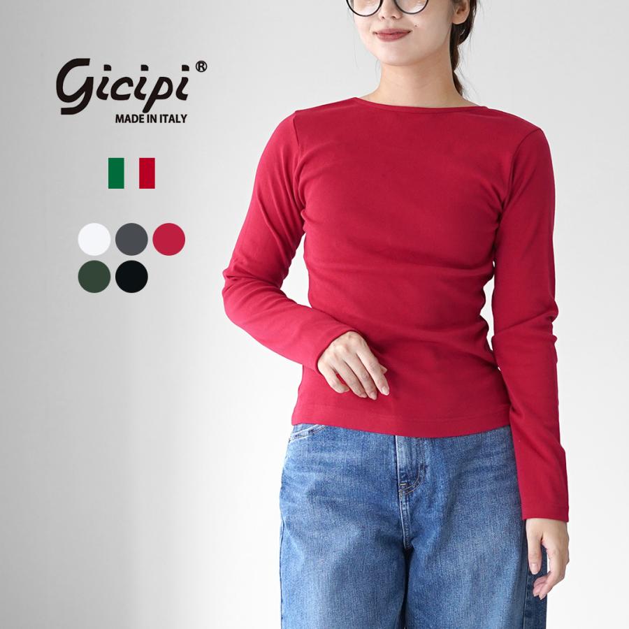 gicipi（ジチピ） Cece チェーチェ バックU ロングスリーブ Tシャツ