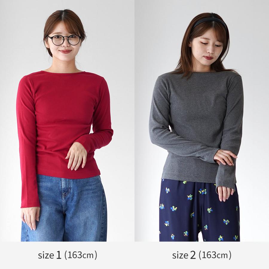 gicipi（ジチピ） Cece チェーチェ バックU ロングスリーブ Tシャツ