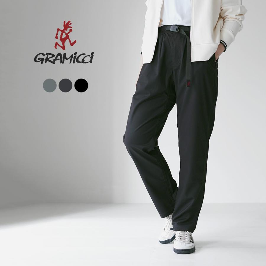 【新品未使用】グラミチ テーパードパンツ S ギャバジン ブラック Gramicci（グラミチ） ストレッチ ギャバジン イージーテーパード