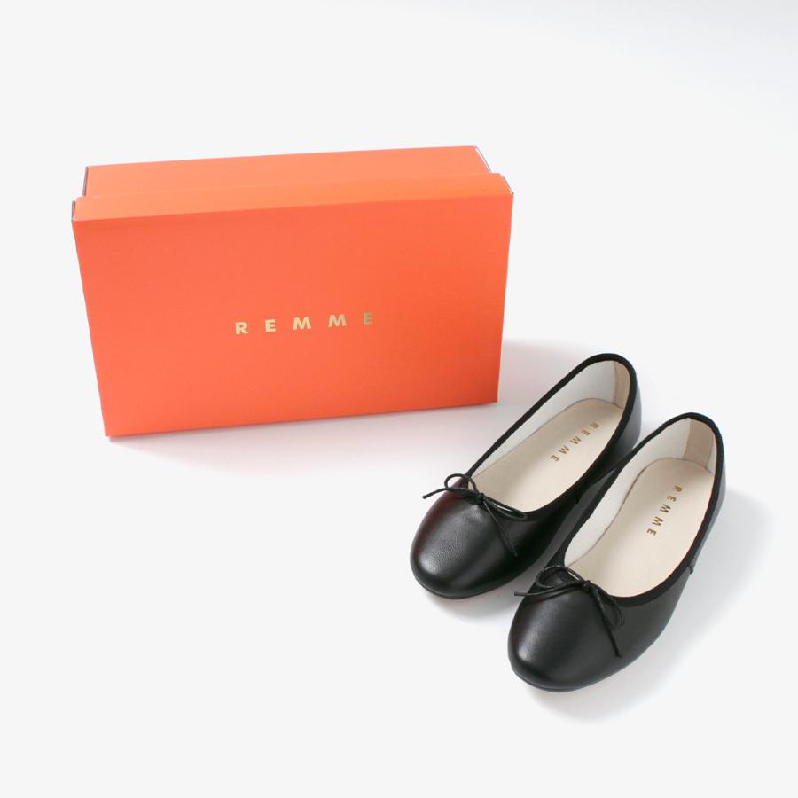 REMME（レメ） リボン バレエシューズ シープレザー / レディース 靴
