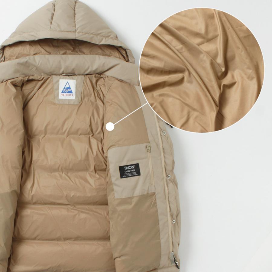 Cape HEIGHTS（ケープハイツ） LUTAK×TAION ダウンジャケット