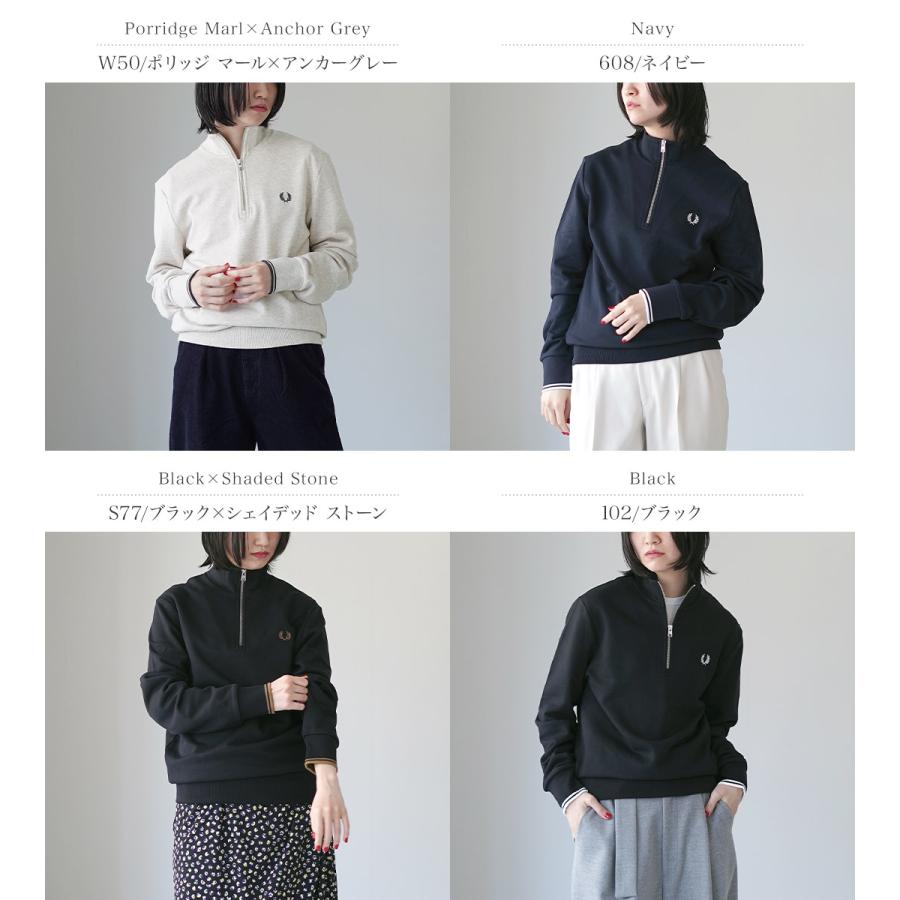 FRED PERRY（フレッドペリー） ハーフジップ スウェットシャツ