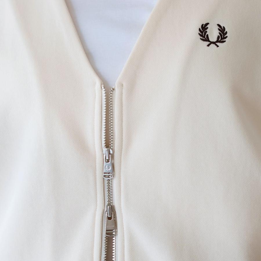 FRED PERRY（フレッドペリー） ジップスルー スウェットカーディガン