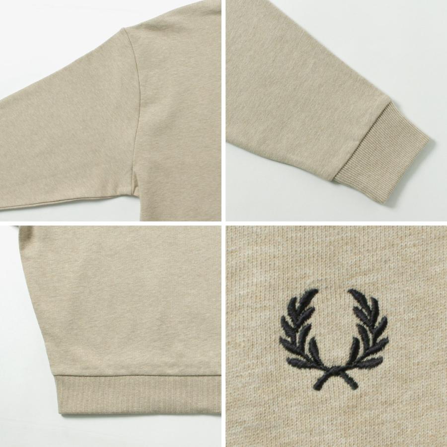 FRED PERRY（フレッドペリー） ジップ ネック カラースウェット