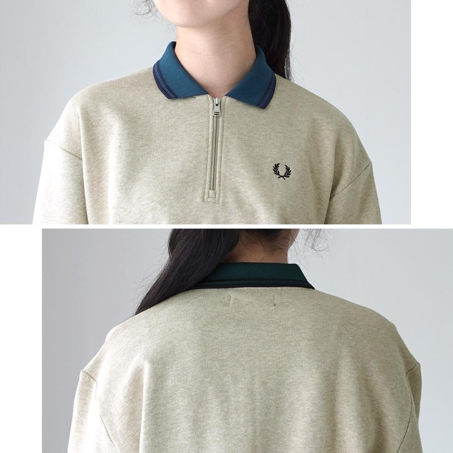 FRED PERRY ベージュ Vネック ポロシャツ L FRED PERRY ベージュ Vネック ポロシャツ L 【公式通販】