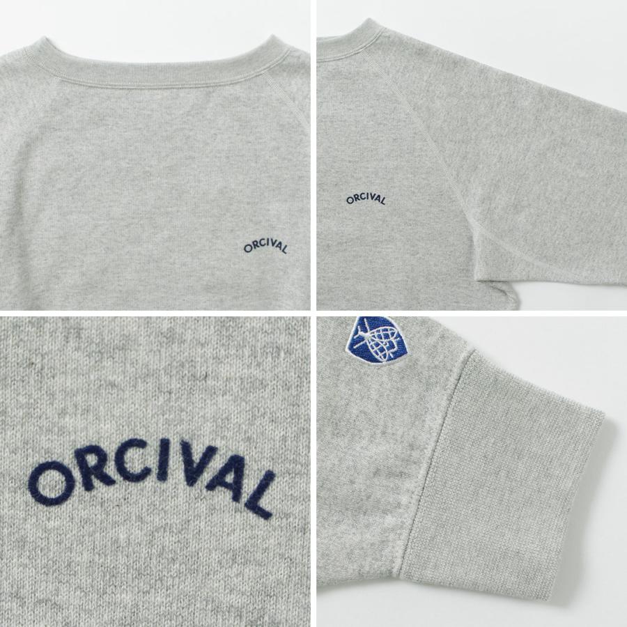 ORCIVAL（オーシバル） ミニ フレンチテリー ボートネック スウェット