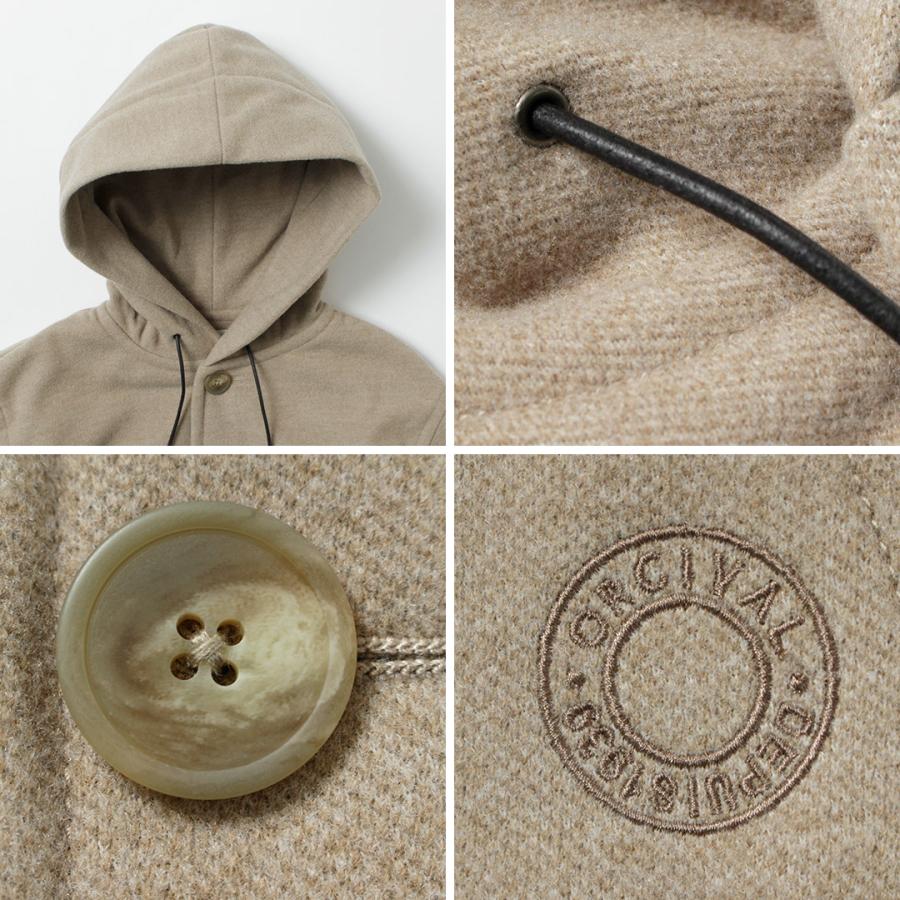 ORCIVAL（オーシバル） ウールライク フード ジャケット / レディース