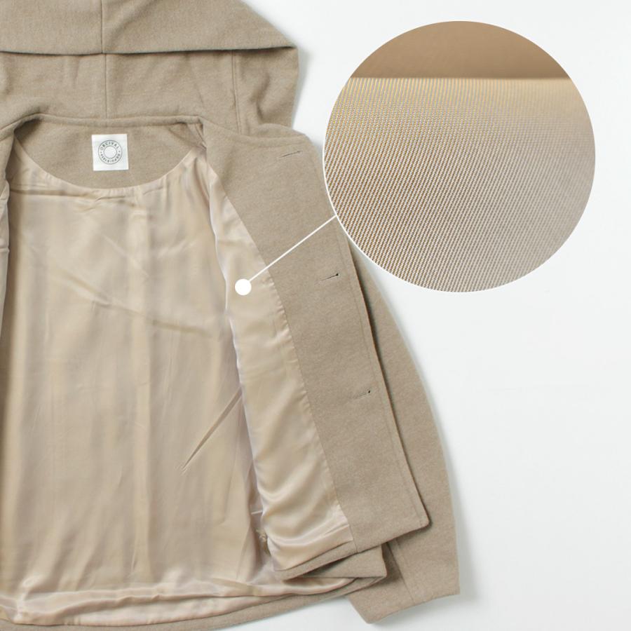 ORCIVAL（オーシバル） ウールライク フード ジャケット / レディース