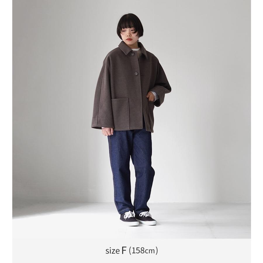 ORCIVAL（オーシバル） ウールライク ドルマンスリーブ ジャケット