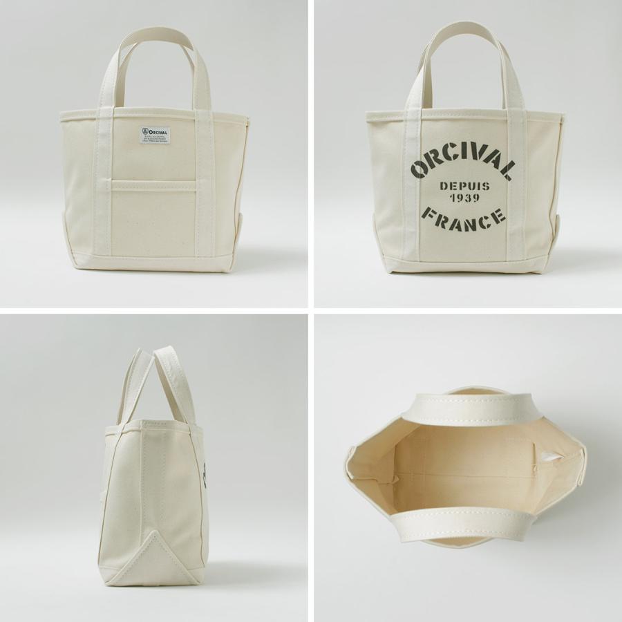 ORCIVAL（オーシバル） プリント トートバッグ S / コットン