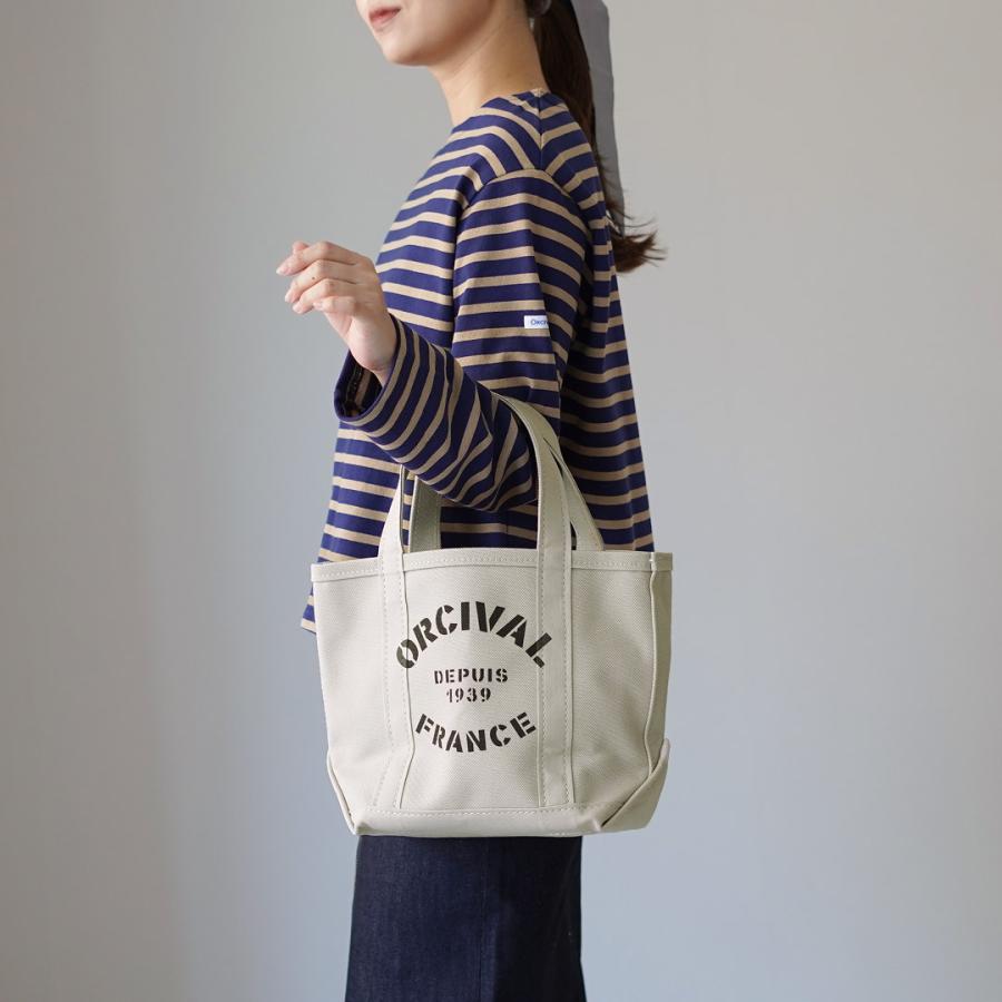 ORCIVAL（オーシバル） プリント トートバッグ S / コットン