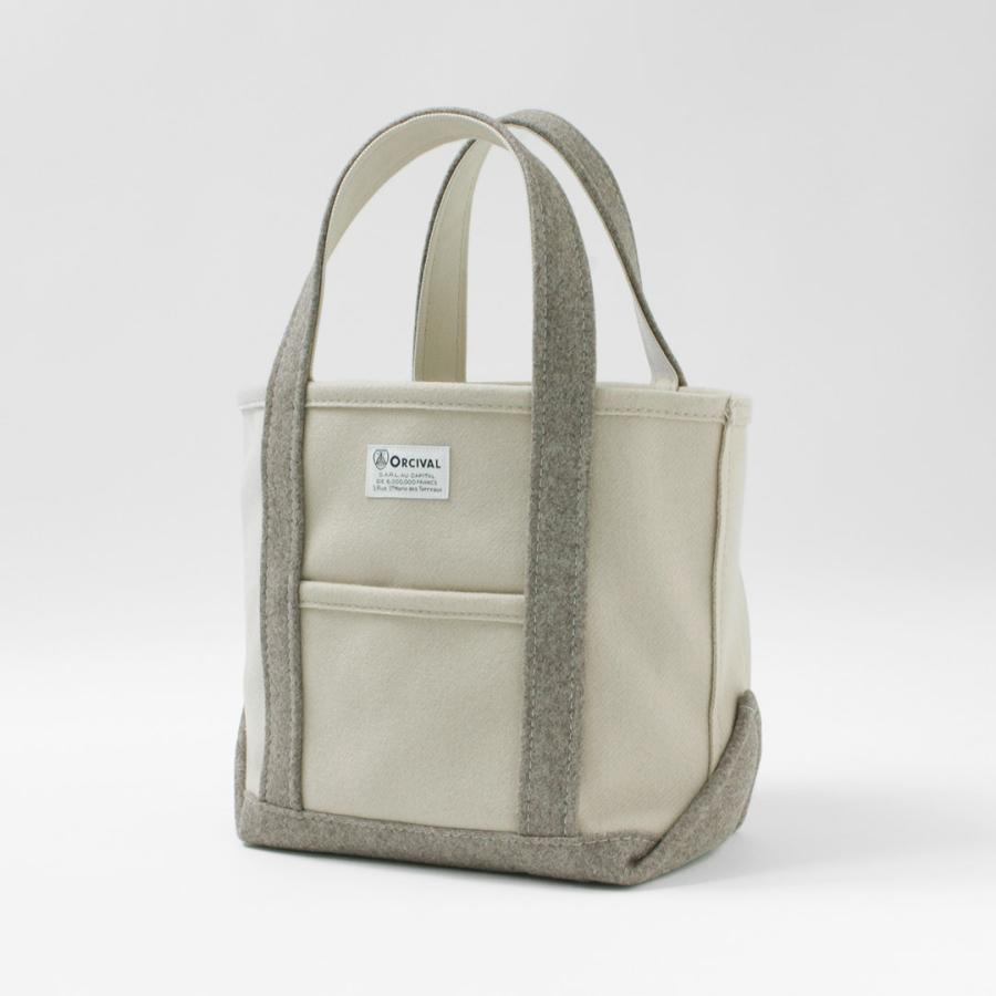 ORCIVAL（オーシバル） ヘビーメルトン トートバッグ S / ウール