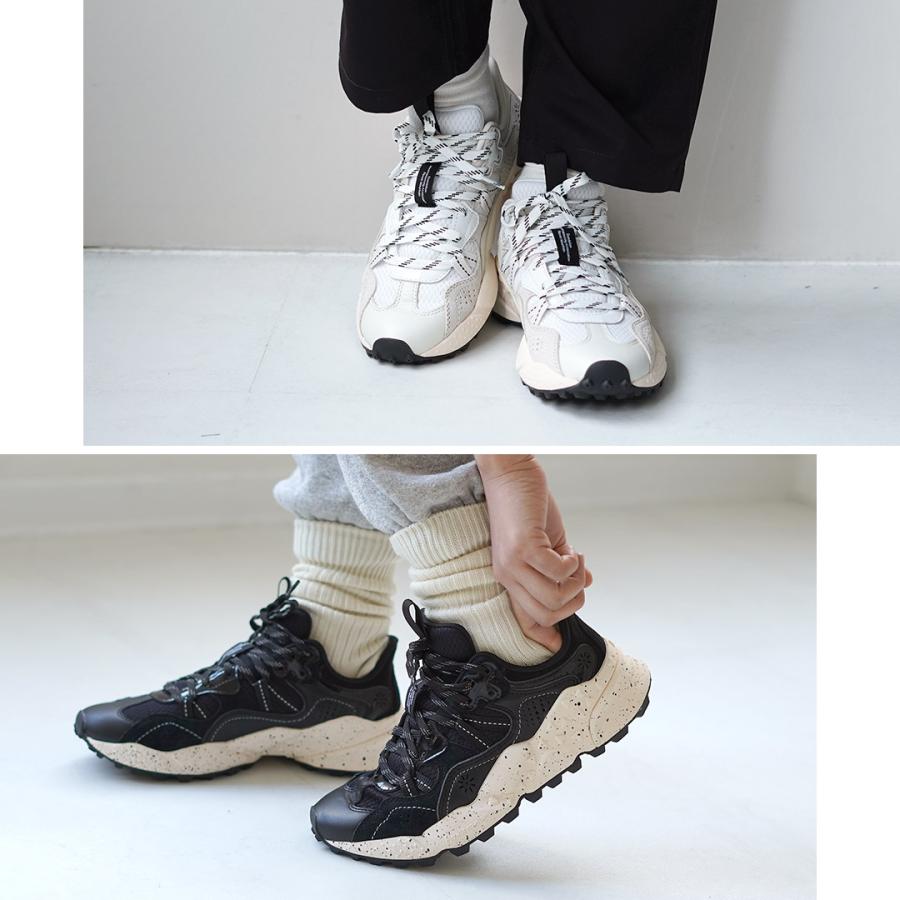 フラワーマウンテン　スニーカー　TIGER HILL ホワイト　23.5 FlowerMOUNTAIN（フラワーマウンテン） TIGER HILL タイガーヒル