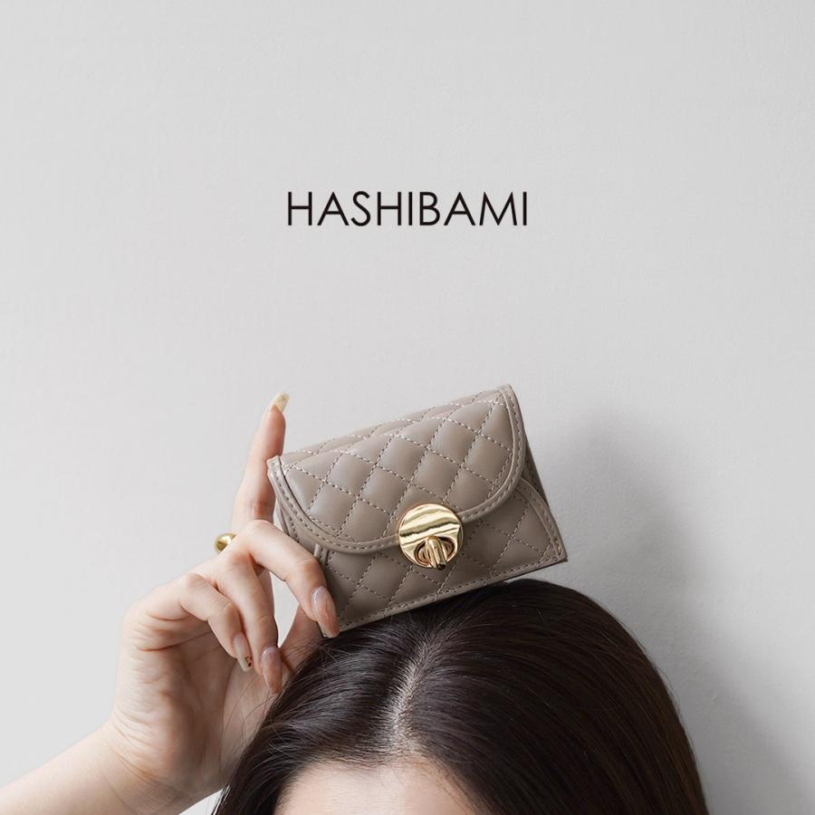 HASHIBAMI ハシバミ 財布 ラウンドステッチ Wフェイス ミニウォレット Hashibami（ハシバミ） 【動画あり】HASHIBAMI（ハシバミ） ニュー