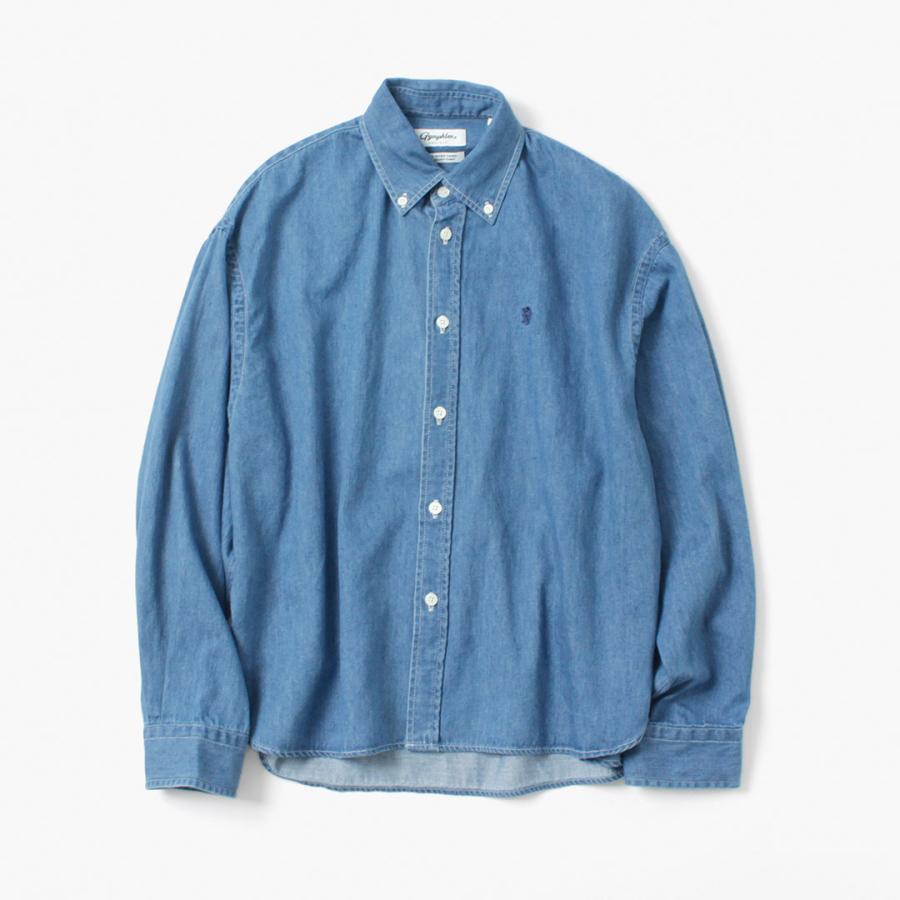 GYMPHLEX（ジムフレックス） B.D.デニムシャツ ショート / トップス