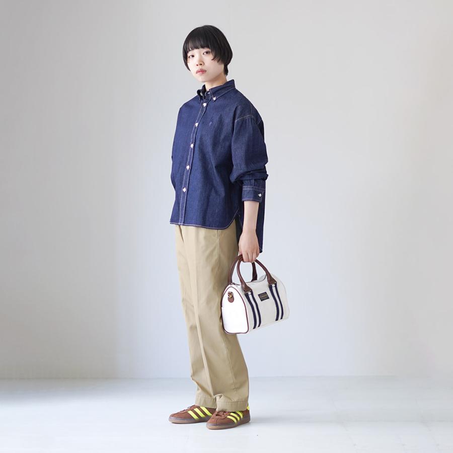 ショートデニムシャツ GYMPHLEX（ジムフレックス） B.D.デニムシャツ ショート / トップス