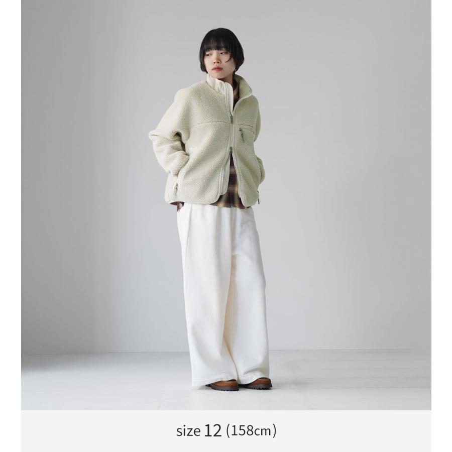 GYMPHLEX（ジムフレックス） ライトボア ブルゾン / レディース