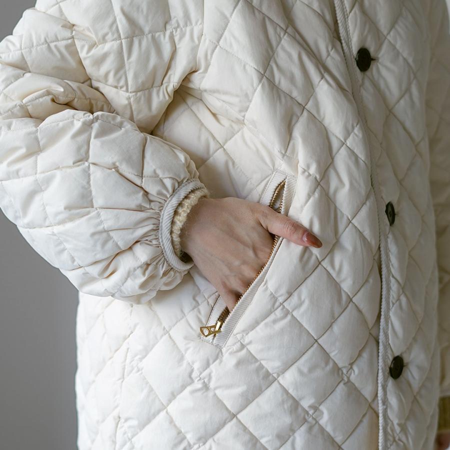 GYMPHLEX（ジムフレックス） パフスリーブ キルトジャケット