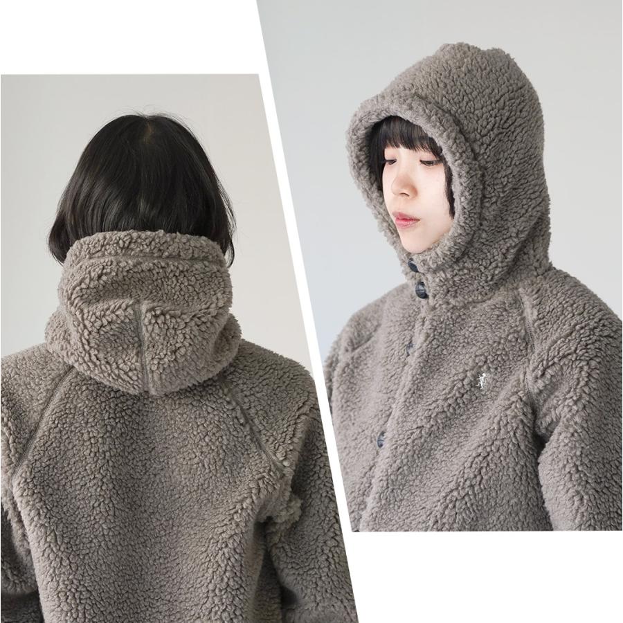 GYMPHLEX（ジムフレックス） ボア フードジャケット / レディース