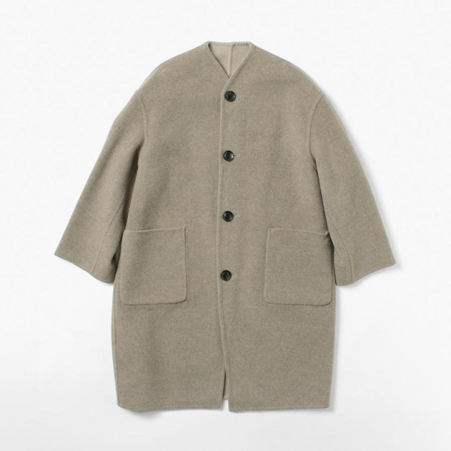 LE GLAZIK（ルグラジック） リバーシブル カラーレスコート / ロング