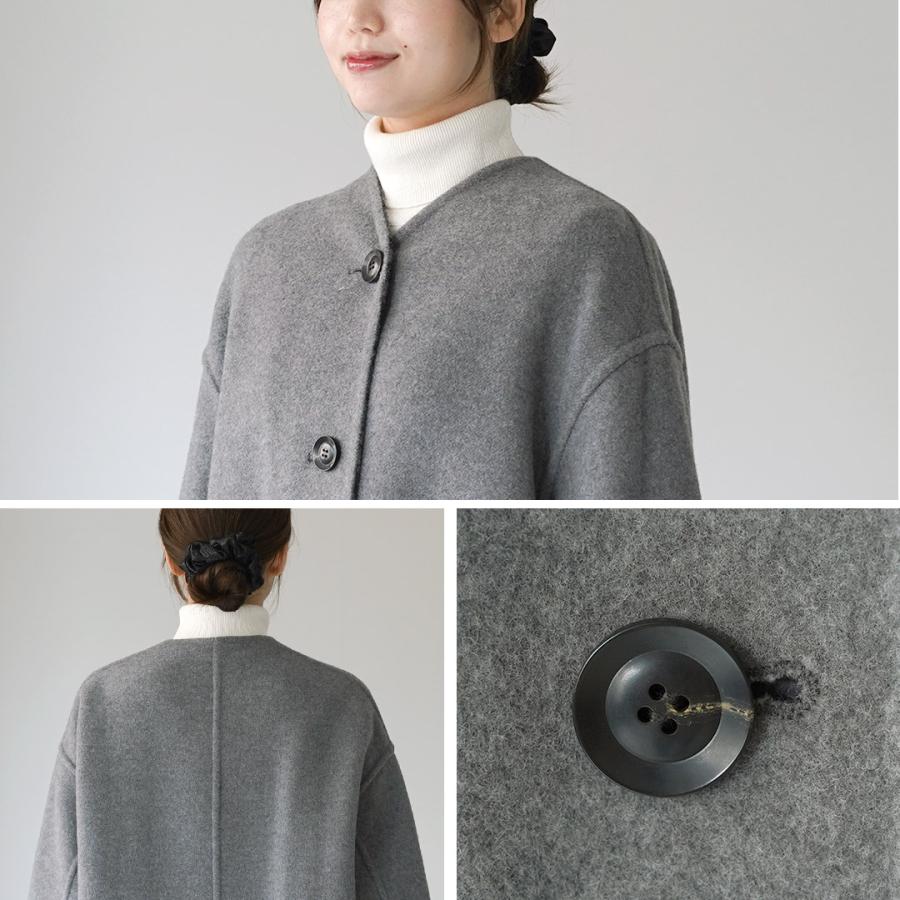 LE GLAZIK（ルグラジック） リバーシブル カラーレスコート / ロング