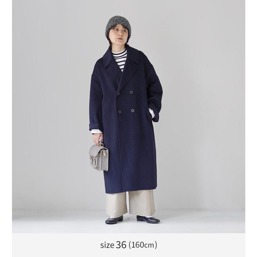 LE GLAZIK（ルグラジック） ダブルブレスト コート リバーコート