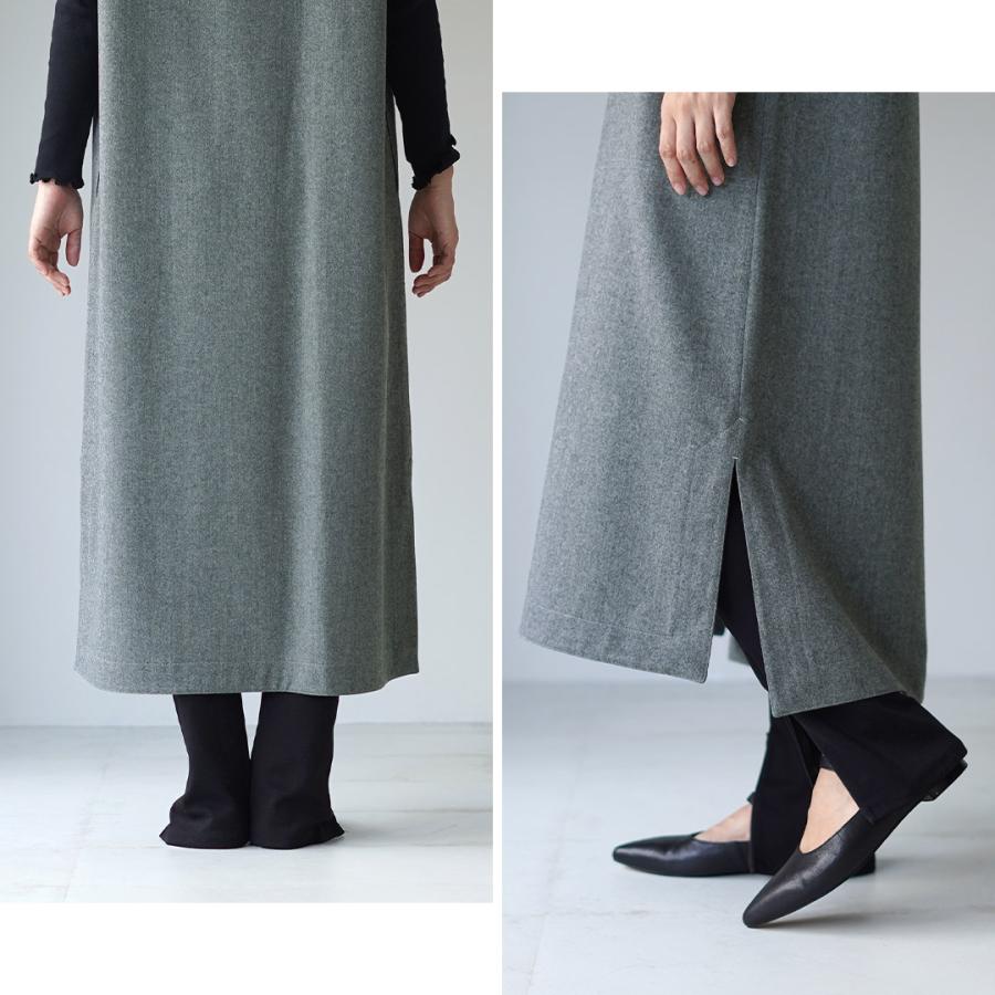 LE GLAZIK（ルグラジック） フランネル オーバーシャツ ドレス