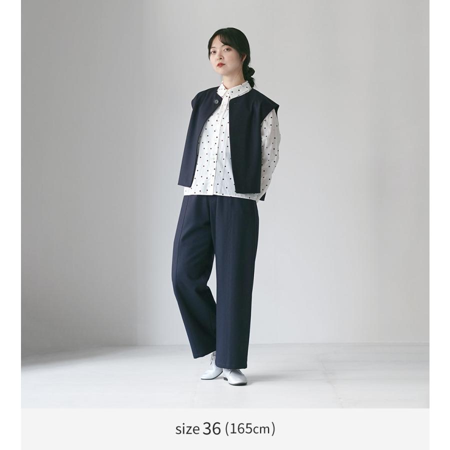 LE GLAZIK（ルグラジック） フランネル ジレ / ベスト トップス 前開き