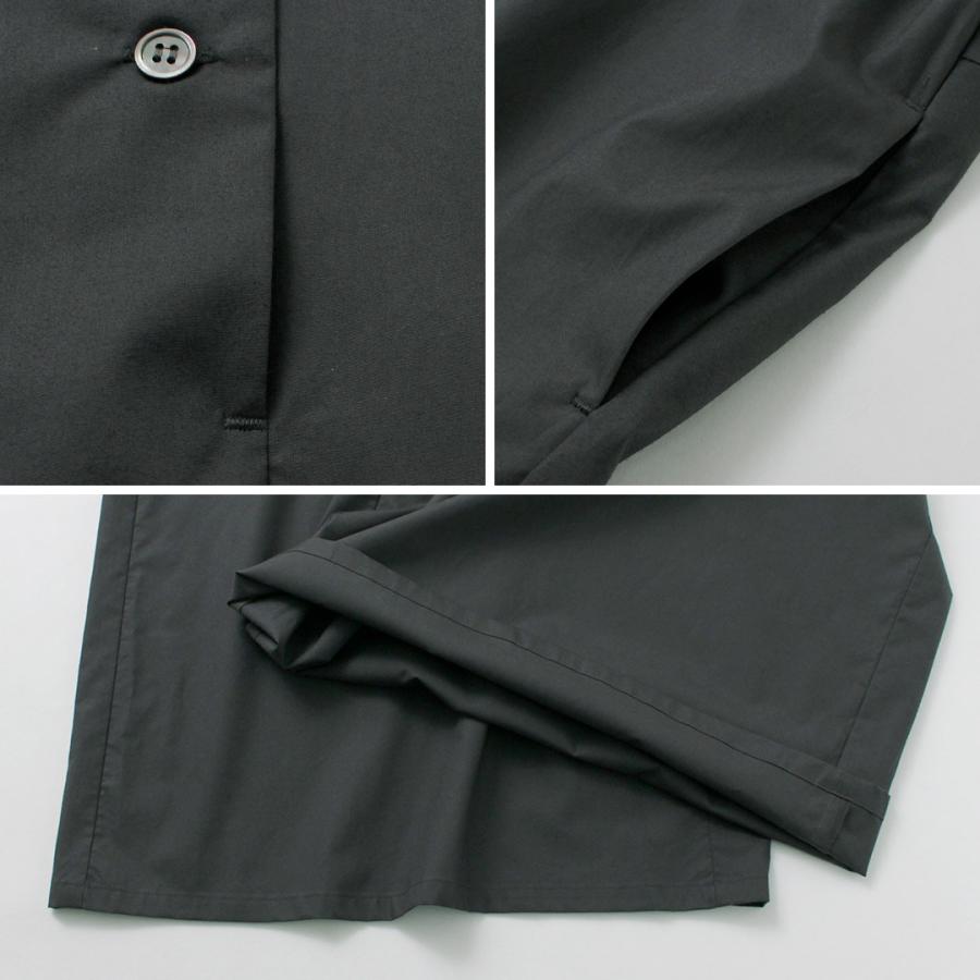 mizuiro ind（ミズイロインド） ワイドカラー カバーオール / ジャンプスーツ レディース 半袖 つなぎ ワイドパンツ | mizuiroind | 16