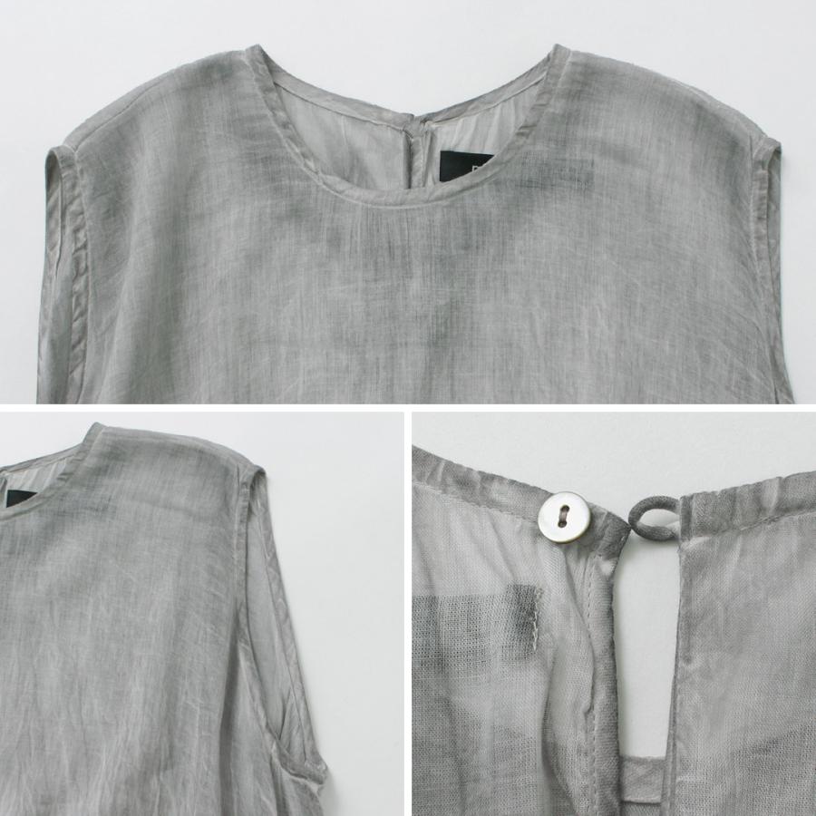 mizuiroind（ミズイロインド） ピグメントダイ ギャザー ワンピース