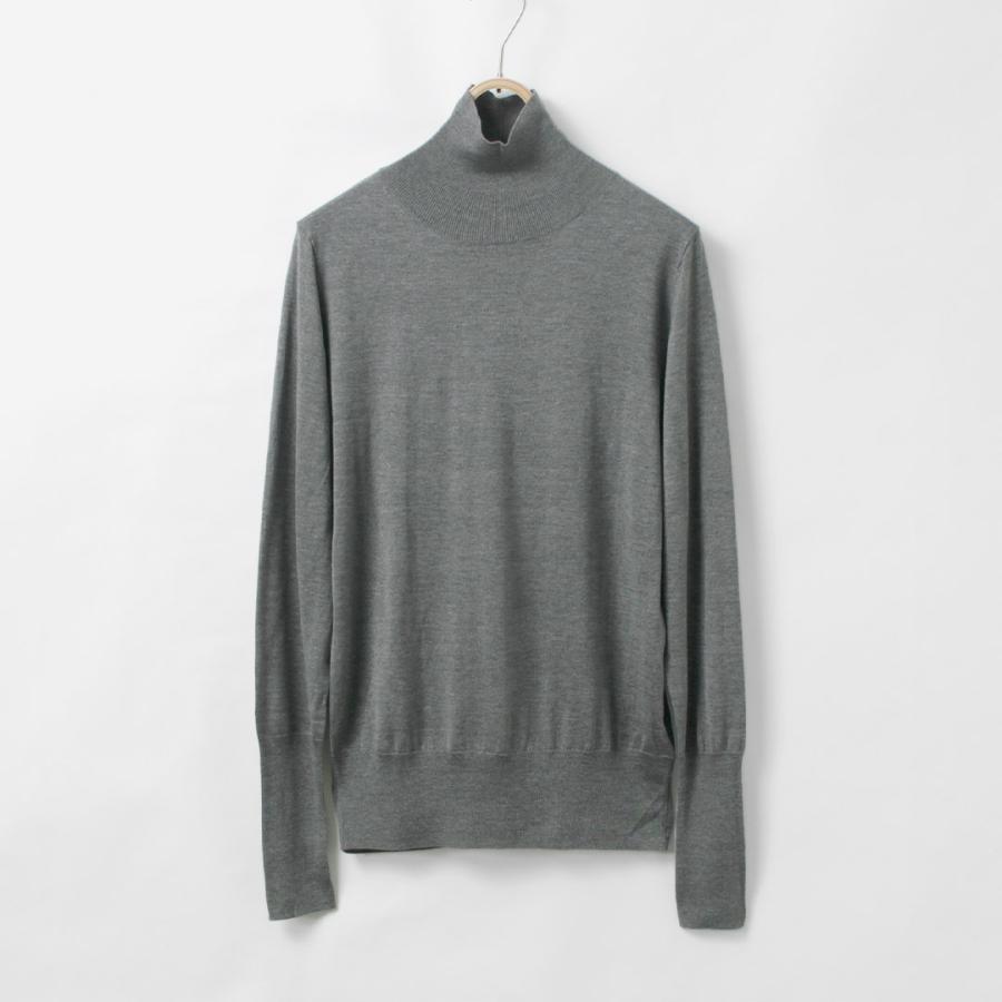 Shinzone（シンゾーン） コットン シルク ハイネック ニット 24AMSNI10