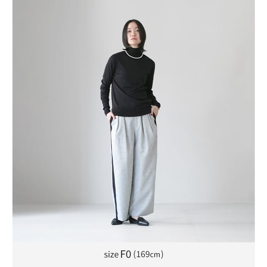 Shinzone（シンゾーン） コットン シルク ハイネック ニット 24AMSNI10