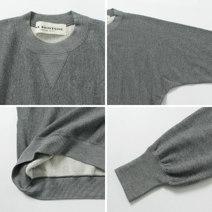 Shinzone（シンゾーン） コットン ウール スウェットシャツ 24AMSCU10