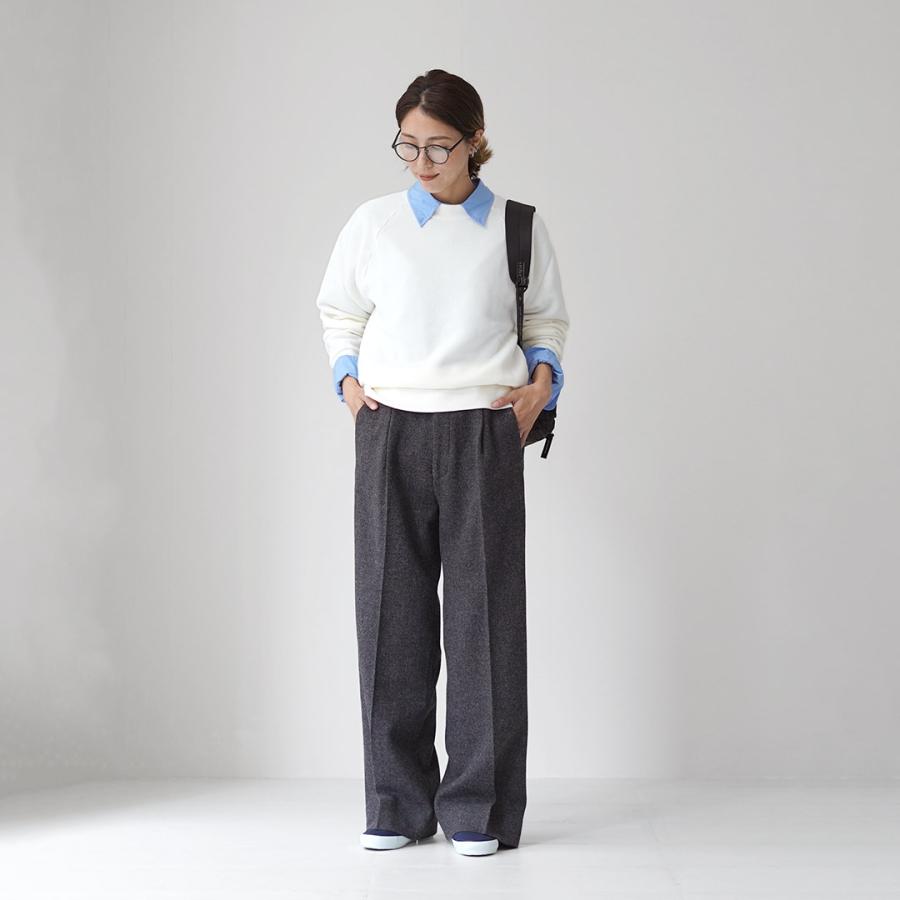 Shinzone（シンゾーン） ウール セミ フレア パンツ 25AMSPA09