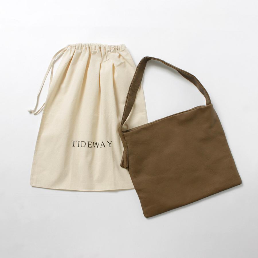 TIDEWAY（タイドウェイ） PUF ワンハンドル TOTE/M / レディース 本革 
