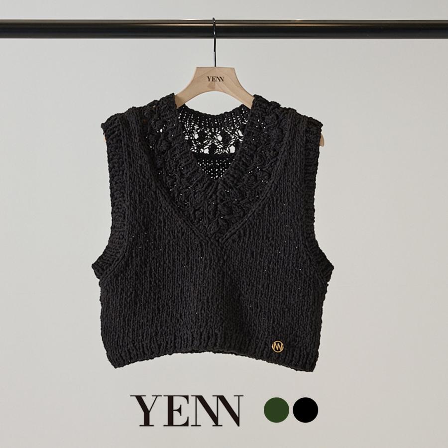 YENN YENN（イェン） クロシェ ヨーク ベスト / レディース トップス