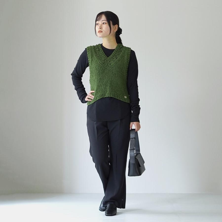 YENN（イェン） クロシェ ヨーク ベスト / レディース トップス ニット
