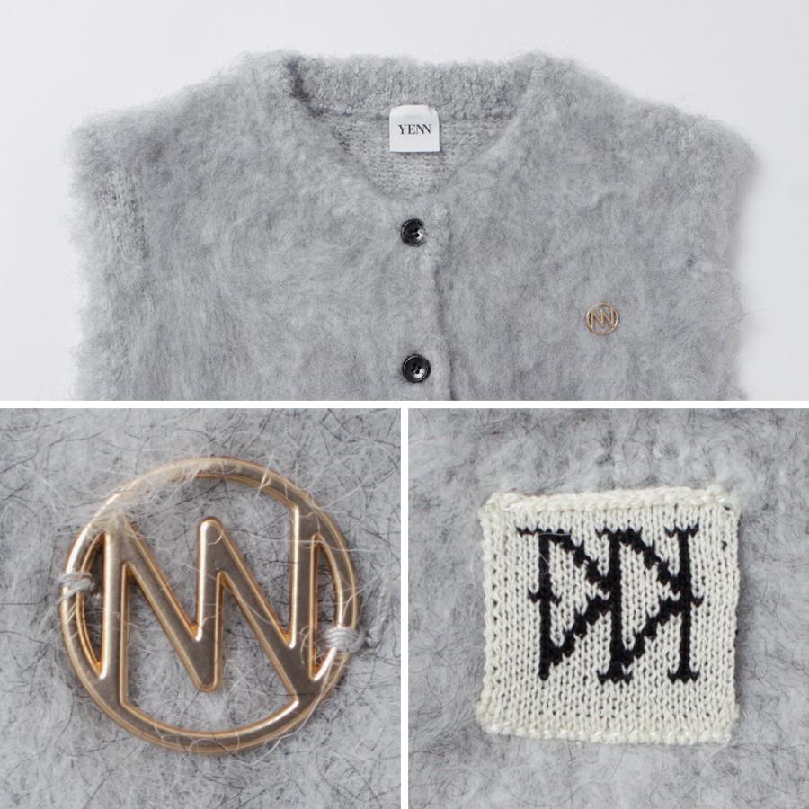 YENN YENN（イェン） フラッフィー ベスト / レディース 起毛 ニット