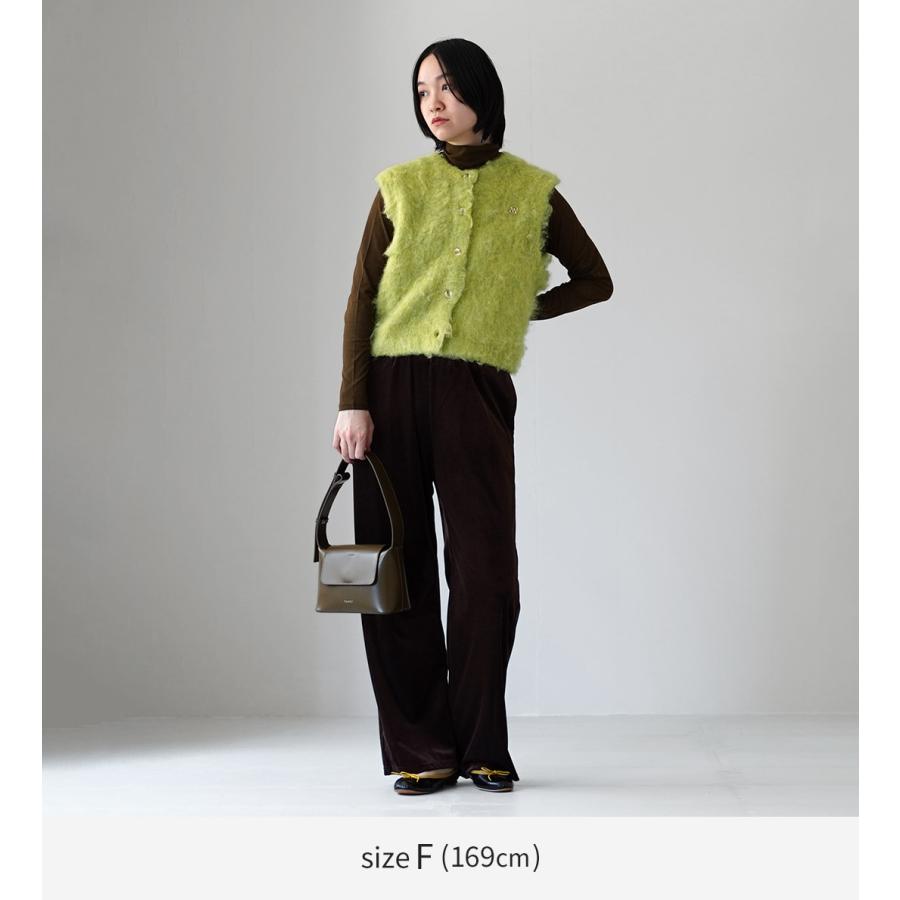 YENN YENN（イェン） フラッフィー ベスト / レディース 起毛 ニット