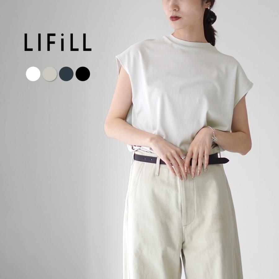 LIFiLL（リフィル） コットニー スリーブレスTシャツ / カットソー