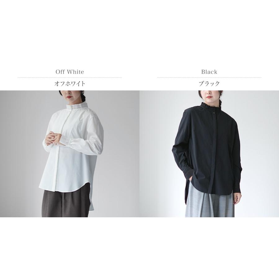 WHYTO（ホワイト） WHYTO.（ホワイト） プリーツ デザイン ブラウス