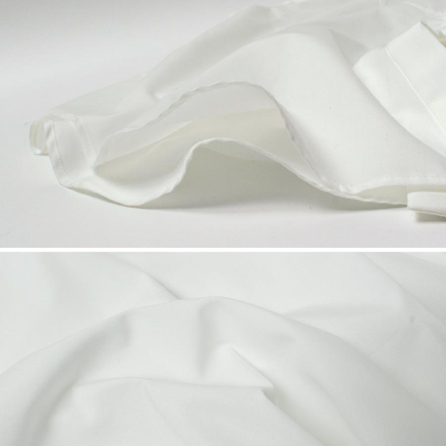 WHYTO（ホワイト） WHYTO.（ホワイト） プリーツ デザイン ブラウス