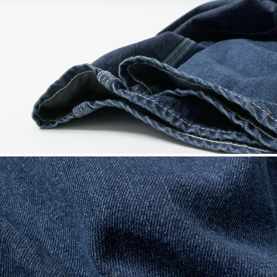 TUMUGU（ツムグ） キナリヘリンボンオックス 10ozデニム サロペット / オーバーオール ジーンズ レディース | tumugu | 08
