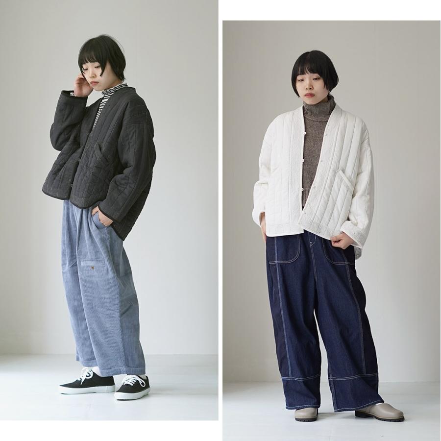 tumugu（ツムグ） TUMUGU（ツムグ）コットンサテンキルト ジャケット