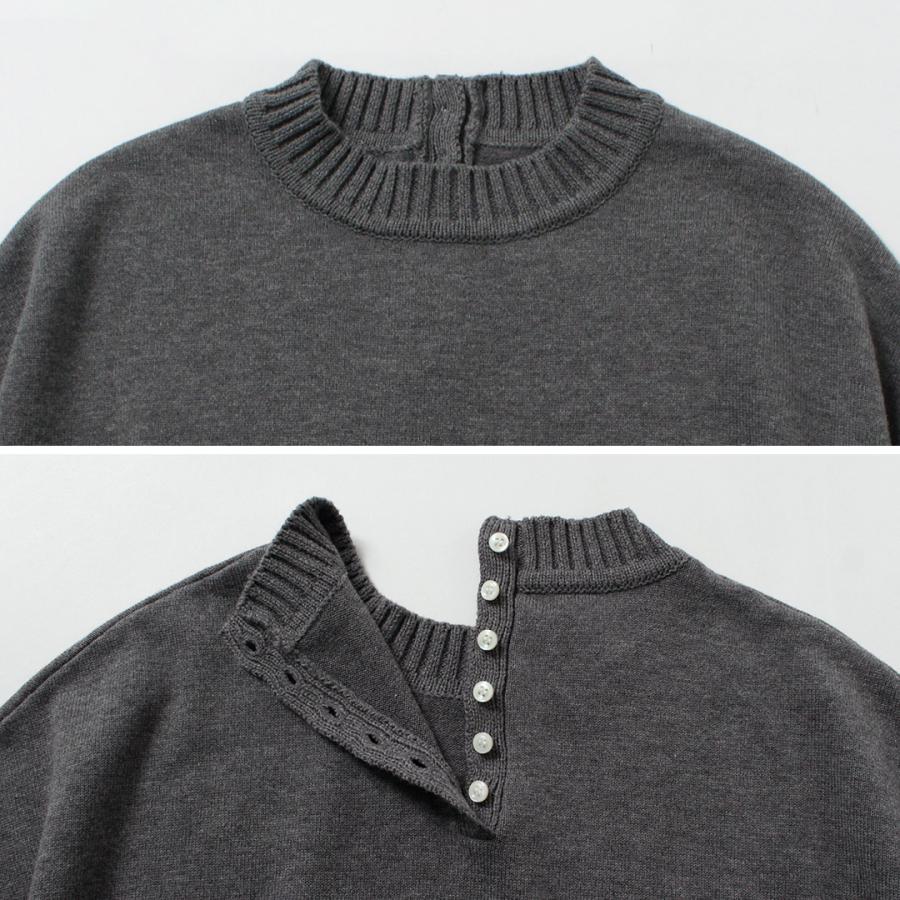 mao made（マオメイド） カラー別注 やわらかコットン クルーネック