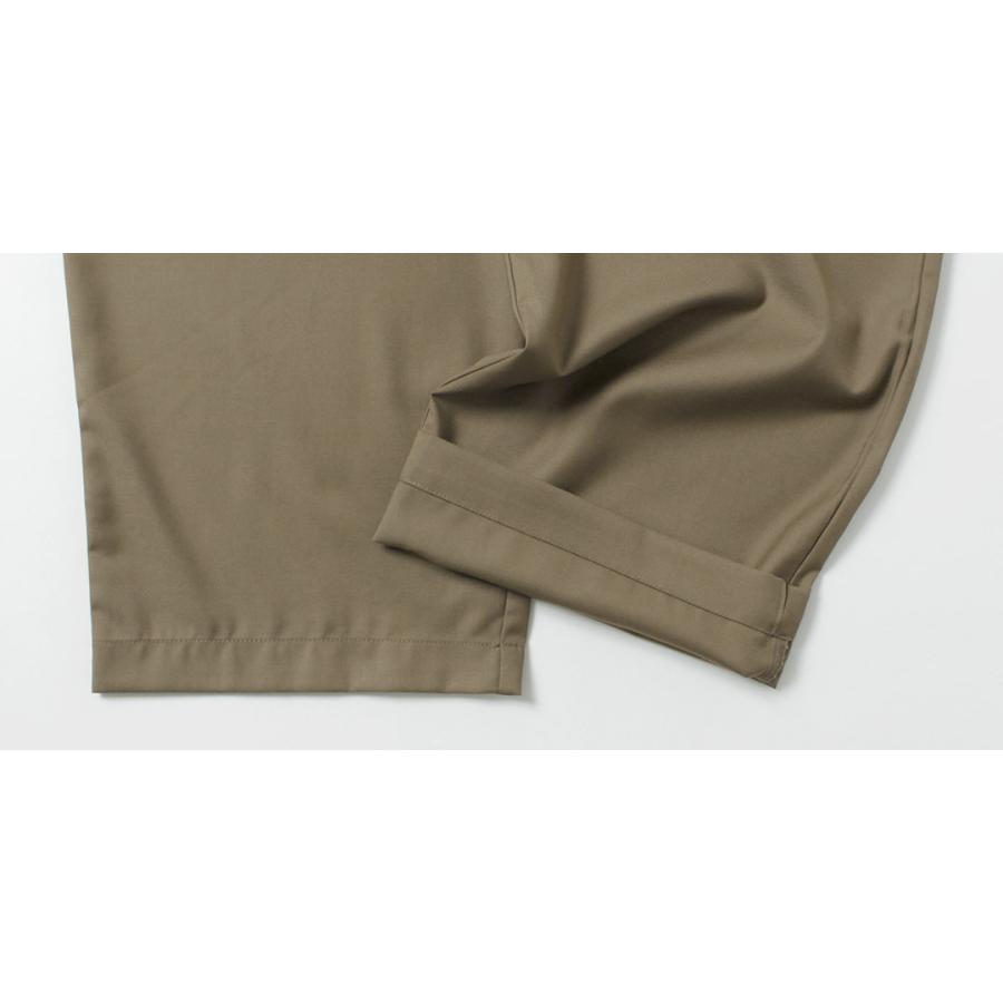 MAO MADE（マオメイド） ウールライク T/R サロペット / レディース パンツ ボトムス オーバーオール オールインワン ワイド | mao made | 18