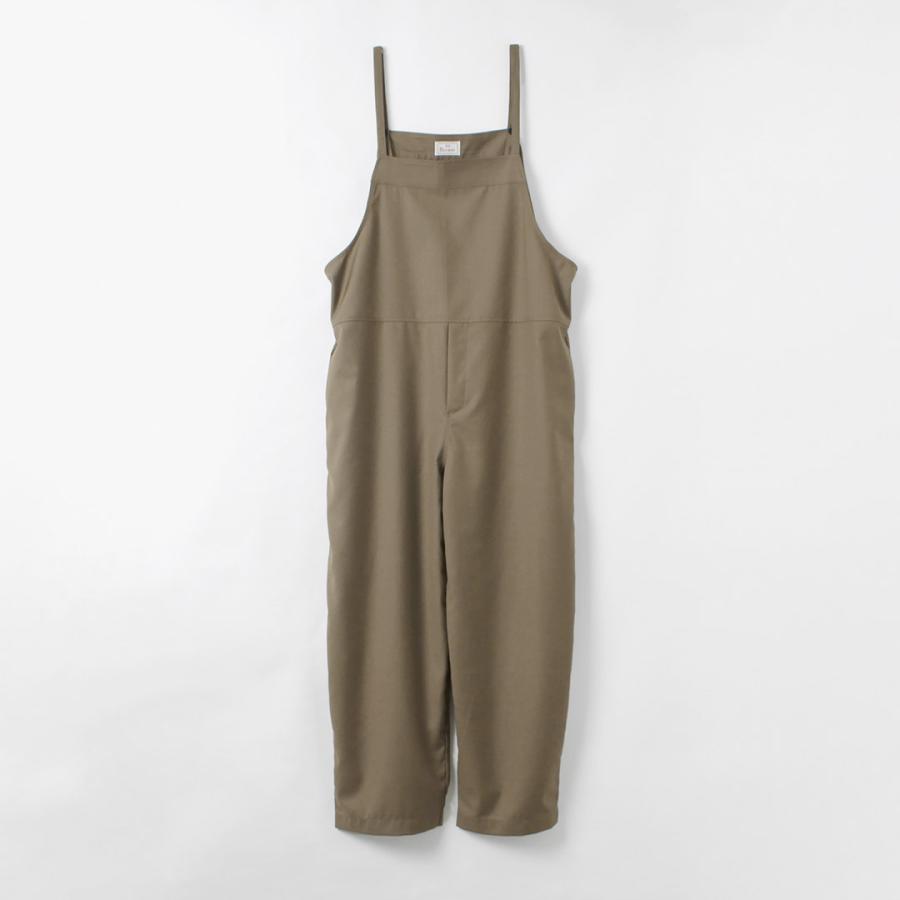MAO MADE（マオメイド） ウールライク T/R サロペット / レディース パンツ ボトムス オーバーオール オールインワン ワイド | mao made | 05