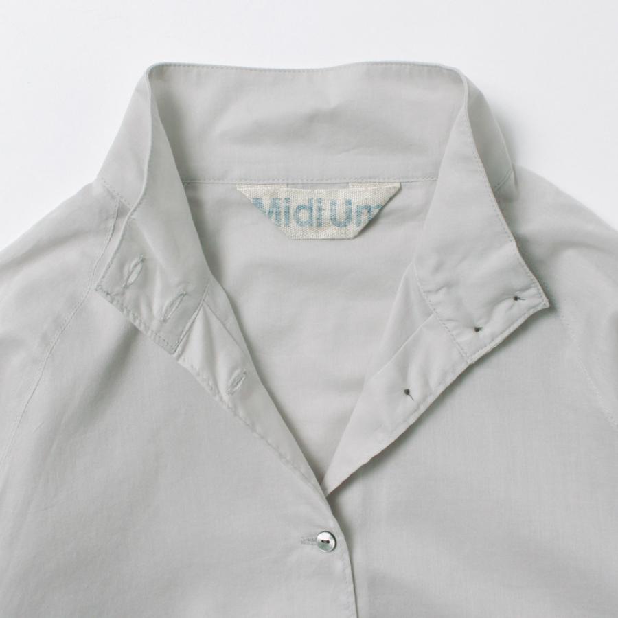 美品✨MidiUmi スウィングトップ　シャツ　シャツジャケット　ブラック　近年 MidiUmi シアースウィングトップシャツ｜ MARcourt ONLINE STORE