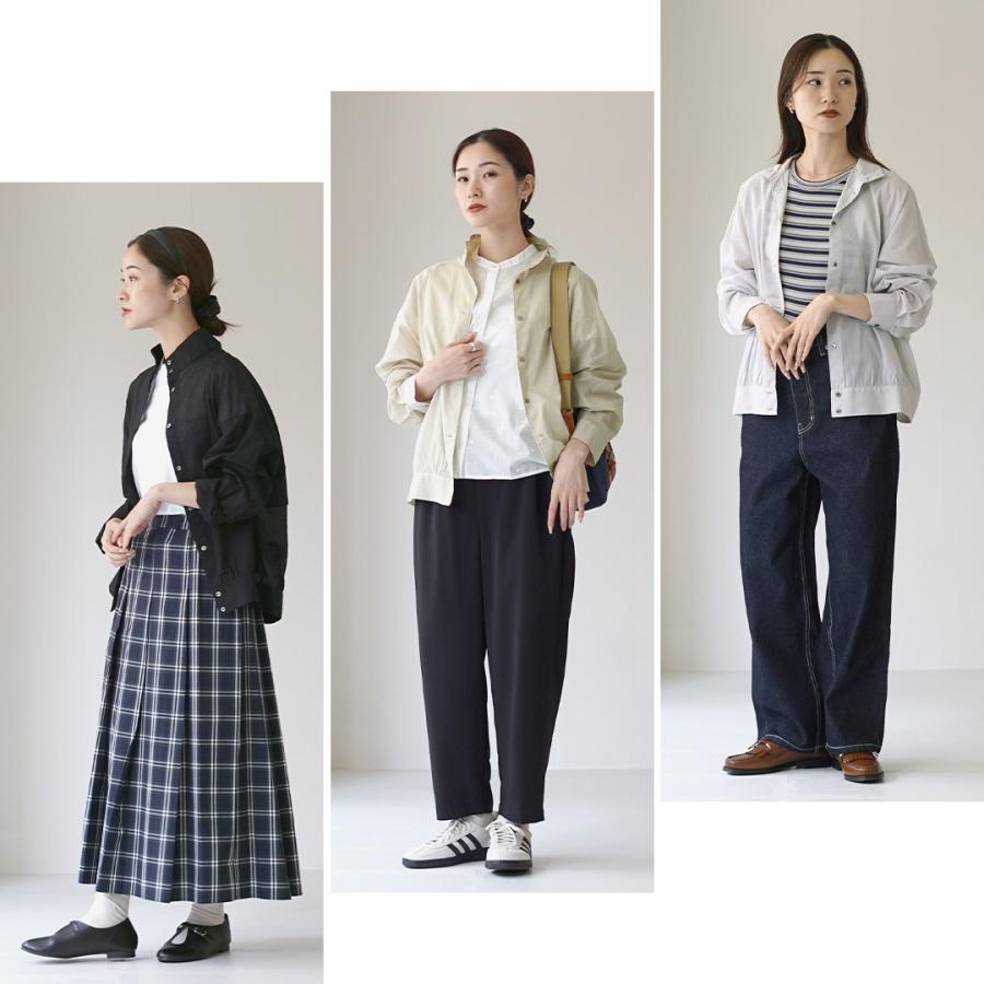 美品✨MidiUmi スウィングトップ　シャツ　シャツジャケット　ブラック　近年 MidiUmi シアースウィングトップシャツ｜ MARcourt ONLINE STORE