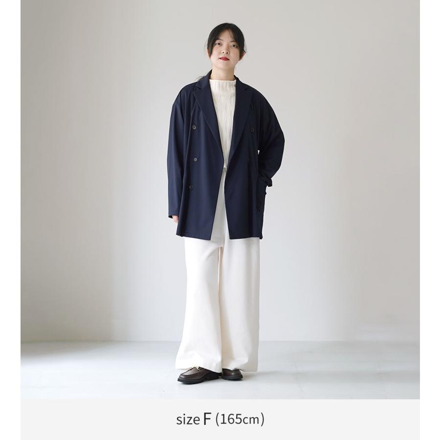 mizuiroind（ミズイロインド） ダブルブレスト シャツ ジャケット